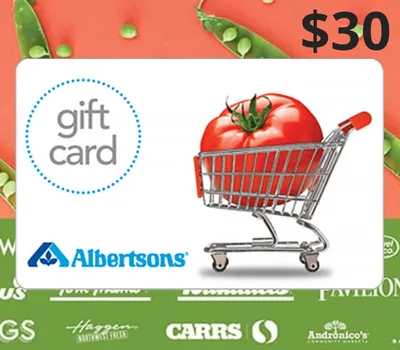 Albertson's USD 30 Gift Card US — лицензионный ключ