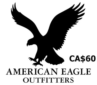 American Eagle CAD 60 Gift Card CA — лицензионный ключ
