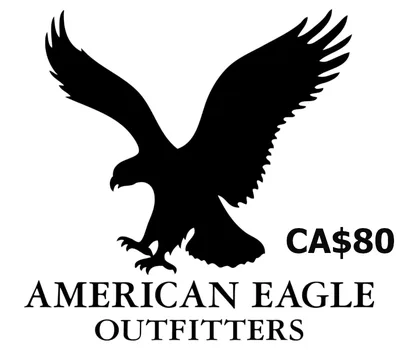 American Eagle CAD 80 Gift Card CA — лицензионный ключ