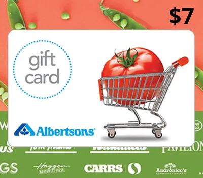 Albertson's USD 7 Gift Card US — лицензионный ключ