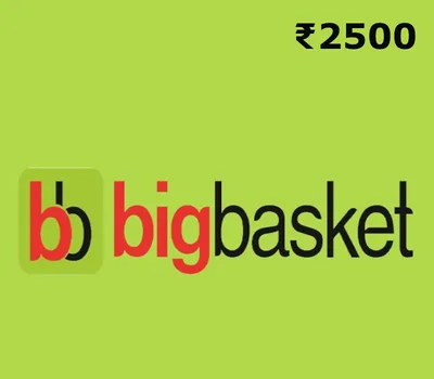 BigBasket INR 2500 Gift Card IN — лицензионный ключ