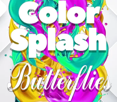 Color Splash: Butterflies PC Steam CD Key — лицензионный ключ