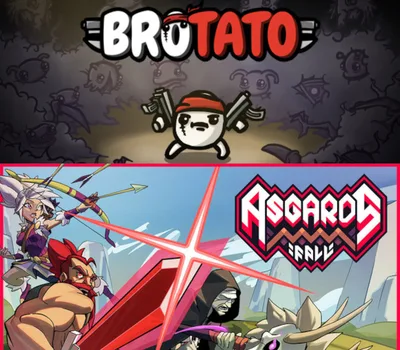 Asgard's Fall — Viking Survivors x Brotato PC Steam Account — лицензионный ключ