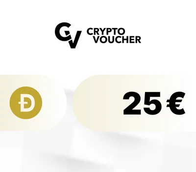Crypto Voucher (DOGE) EUR 25 Gift Card — лицензионный ключ