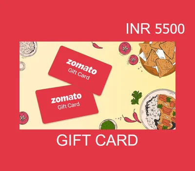 Zomato INR 5500 Gift Card IN — лицензионный ключ