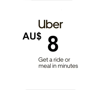 Uber AUD 8 Gift Card AU — лицензионный ключ
