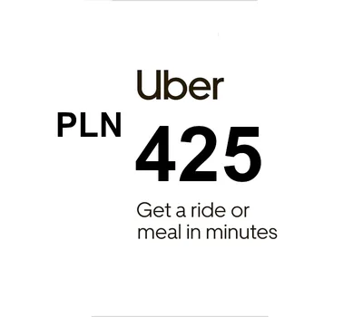 Uber PLN 425 Gift Card PL — лицензионный ключ
