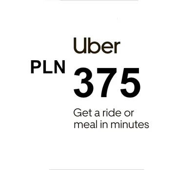 Uber PLN 375 Gift Card PL — лицензионный ключ
