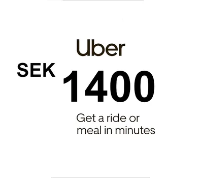 Uber SEK 1400 Gift Card SE — лицензионный ключ