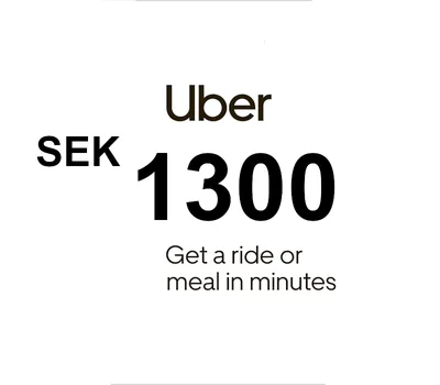 Uber SEK 1300 Gift Card SE — лицензионный ключ