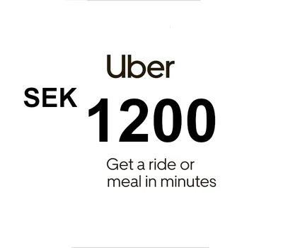 Uber SEK 1200 Gift Card SE — лицензионный ключ