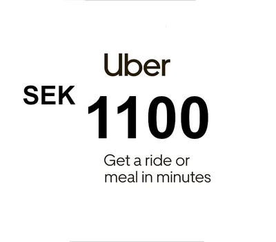 Uber SEK 1100 Gift Card SE — лицензионный ключ