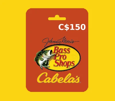 Bass Pro / Cabela's CAD 150 Gift Card CA — лицензионный ключ