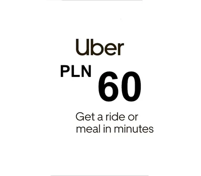 Uber PLN 60 Gift Card PL — лицензионный ключ