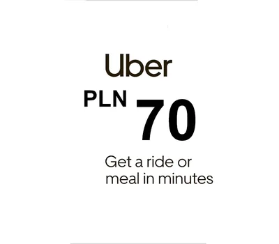 Uber PLN 70 Gift Card PL — лицензионный ключ