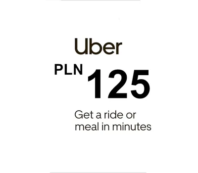 Uber PLN 125 Gift Card PL — лицензионный ключ