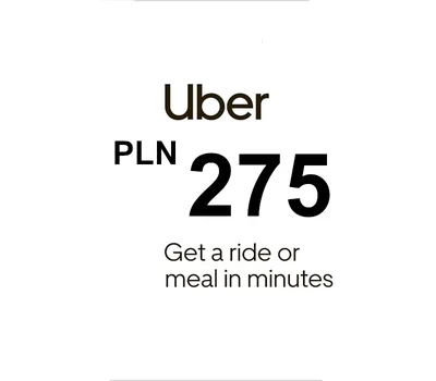 Uber PLN 275 Gift Card PL — лицензионный ключ