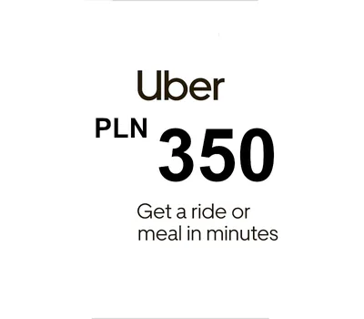 Uber PLN 350 Gift Card PL — лицензионный ключ