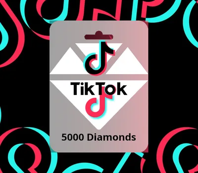 TikTok 5000 Diamonds CD Key CN — лицензионный ключ