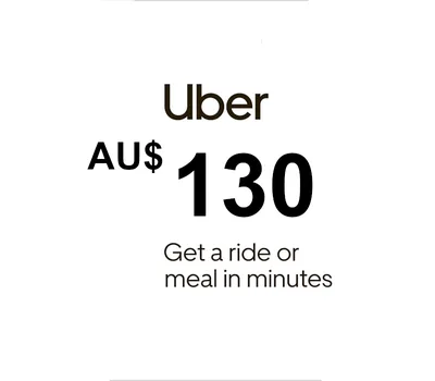 Uber AUD 130 Gift Card AU — лицензионный ключ