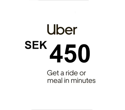 Uber SEK 450 Gift Card SE — лицензионный ключ