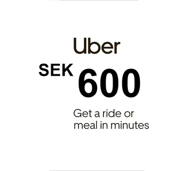 Uber SEK 600 Gift Card SE — лицензионный ключ