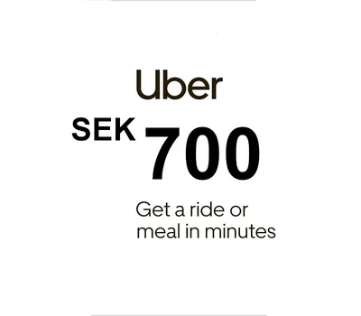 Uber SEK 700 Gift Card SE — лицензионный ключ