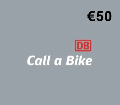 Call a Bike EUR 50 Gift Card DE — лицензионный ключ