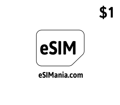eSIMoney USD 1 eSIMania.com Gift Card — лицензионный ключ