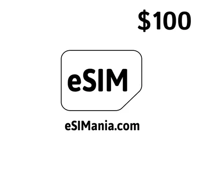 eSIMoney USD 100 eSIMania.com Gift Card — лицензионный ключ