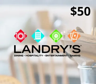 Landrys USD 50 Gift Card US — лицензионный ключ