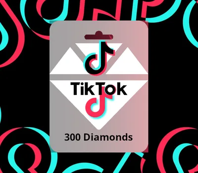 TikTok 300 Diamonds CD Key CN — лицензионный ключ