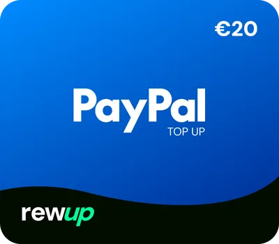 RewUp PayPal 20 EUR Gift Card — лицензионный ключ