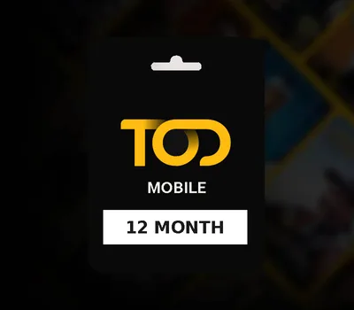 TOD TV Mobile 12 Month Subscription Key AE — лицензионный ключ