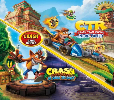 Crash Bandicoot Bundle - N. Sane Trilogy +  Nitro-Fueled PS5 Account — лицензионный ключ