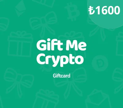 Gift Me Crypto TRY 1600 Gift Card — лицензионный ключ