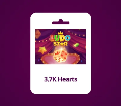 Ludo Star 3.7K Hearts Gift Card — лицензионный ключ