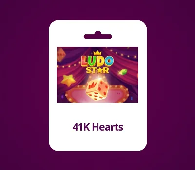 Ludo Star 41K Hearts Gift Card — лицензионный ключ