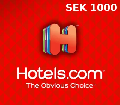 Hotels.com SEK 1000 Gift Card — лицензионный ключ