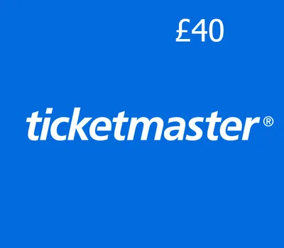 Ticketmaster GBP 40 Gift Card UK — лицензионный ключ