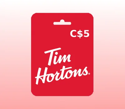 Tim Hortons CAD 5 Gift Card CA — лицензионный ключ