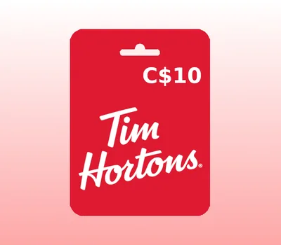 Tim Hortons CAD 10 Gift Card CA — лицензионный ключ