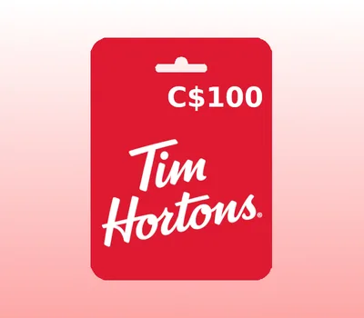 Tim Hortons CAD 100 Gift Card CA — лицензионный ключ