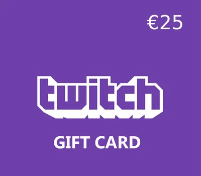 Twitch EUR 25 Gift Card BE — лицензионный ключ