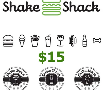Shake Shack USD 15 Gift Card US — лицензионный ключ
