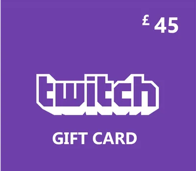 Twitch GBP 45 Gift Card UK — лицензионный ключ