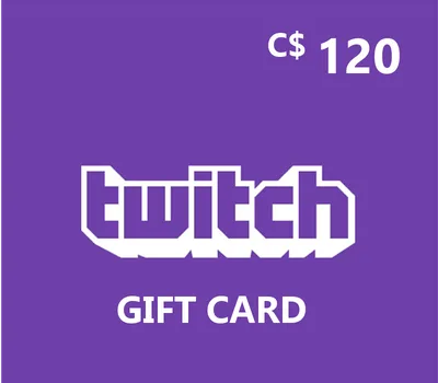 Twitch CAD 120 Gift Card CA — лицензионный ключ