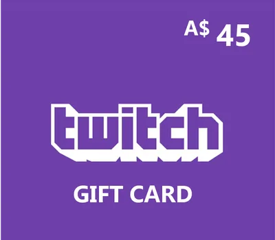 Twitch AUD 45 Gift Card AU — лицензионный ключ