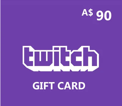 Twitch AUD 90 Gift Card AU — лицензионный ключ