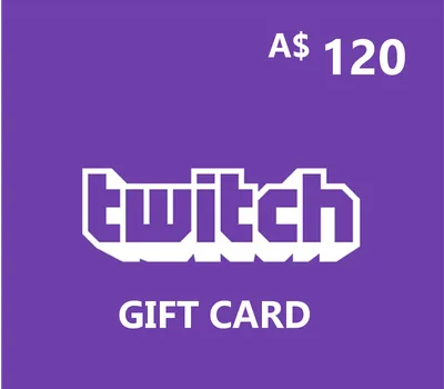 Twitch AUD 120 Gift Card AU — лицензионный ключ